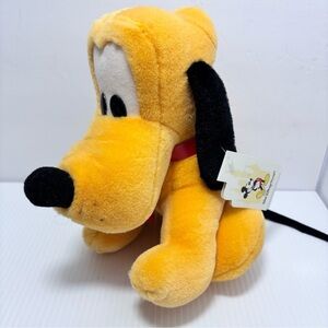 Disney‎ World 10" Baby Pluto Sitting Plush  NEW